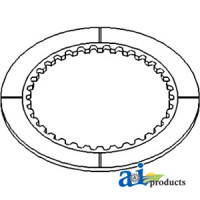 White | AGCO White 4-150 Tractor Plate, Transmission - Driving, Over/Under