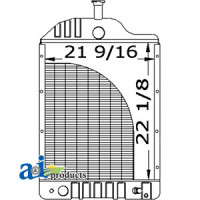 White | AGCO White 2-88 Tractor Radiator with Oil Cooler