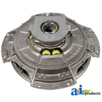 Massey Ferguson 2675 Tractor Pressure Plate: 14 inch , with Bearing and Carrier, RE-MFG - Includes $100 Core Charge
