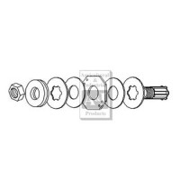 Caldwell SEVERAL Rotary Cutter Facing, 6.5" OD, 2" ID