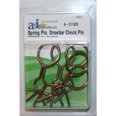 Image of Ford | New Holland 335 Tractor Pin, Drawbar Clevis Spring, 5 pack