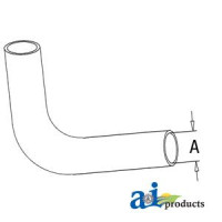 Ford | New Holland 2000 Tractor Radiator Hose, Lower (4 Cyl.)