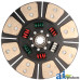 Case | Case-IH 585 Tractor Trans Disc: 11", feramic, 8-button, spring loaded