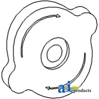 Case | Case-IH 1246 Tractor Cap, Radiator (10 lb.)