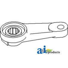 White | AGCO White 2-110 Tractor Steering Arm (LH) (with Adjustable Front Axle)