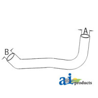Massey Ferguson 205-4 Compact Tractor Radiator Hose, Bottom