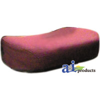 Case | Case-IH 5088 Tractor Tie-On Cover for Bottom Cushion, Black Vinyl (WESTERN CAB HIGH BACK)