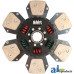 Long | Universal | Farmtrac 643 Tractor Trans Disc: 11", feramic, spring loaded