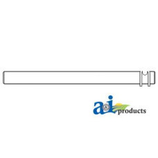 Image of White | AGCO White 2-180 Tractor Tube w/ Clamp, Tie Rod