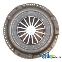 Massey Ferguson 2640 Tractor Pressure Plate: 13.781", pressed steel, flat dia fingers