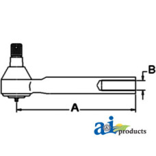 Image of Landini 9880 Tractor Cylinder End