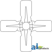 Case | Case-IH 450 Tractor Fan, 4 Blade (Gas)