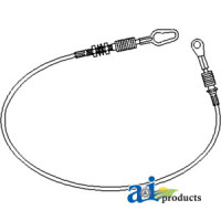 Massey Ferguson 375 Tractor Cable, Hand Brake (S/N V39466 and greater)
