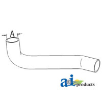 Massey Ferguson 253 Tractor Radiator Hose, Bottom (UK)