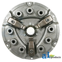 Case | Case-IH 460 Tractor Pressure Plate: 10.5", 3 lever, 9 spring, (with 1.188" flywheel step)