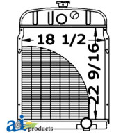 Case | Case-IH 450 Tractor Radiator