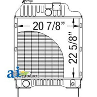Massey Ferguson 3660 Tractor Radiator (SN  B284013 and greater)