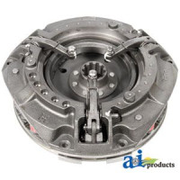 Massey Ferguson 188 Pressure Plate: 12 inch , 3 lever, cast iron, combined PTO, without release plate, bolts evenly spaced