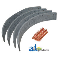 Massey Ferguson 231 Tractor Lining Set, Shoe Brake