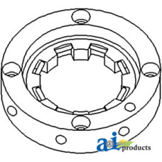 Image of Case | Case-IH 350 Tractor Ramp Assembly, Bearing Carrier & Overrunning Clutch