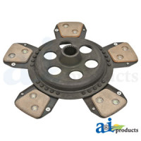 Massey Ferguson 290 UK Tractor Trans Disc: 12", 5-button, solid