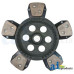Massey Ferguson 290 UK Tractor Trans Disc: 12", 5-button, solid