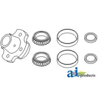 Rhino SEVERAL Rotary Cutter Hub, Kit with Brgs and Seals, 5" Center, 4 Bolt
