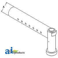 Farmall | International 2656 Industrial/Construction Knee, with Bushings (UTILITIES)