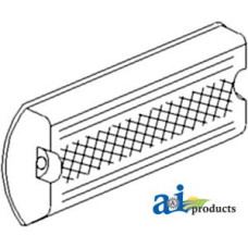 Image of Leyland 482 Tractor Side Lens (Clear)