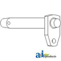 Farmall | International HYDRO 100 Tractor Center Link Pin (Tractor End) (Cat II)