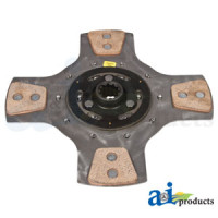 Case | Case-IH 660 Tractor Trans Disc: 12", 4-button, spring loaded