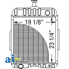 Image of Farmall | International 826 Tractor Radiator (GAS)