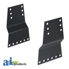 Image of Case | Case-IH 100 Swather/Windrower Steel Brackets (2) to Connect Lower Back to Seat