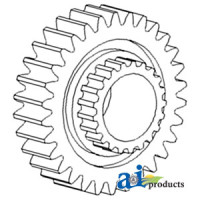 Farmall | International 4166 Tractor Gear, Reverse Idler