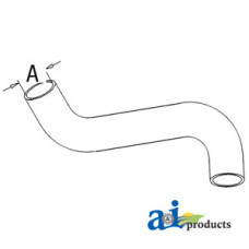 Image of Farmall | International 686 Tractor Radiator Hose, Lower (W/ D310 DSL ENG.)
