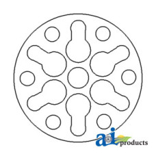 Image of Ford | New Holland 800 SERIES Tractor Gasket, Hydraulic Pump Cover