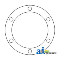 Ford | New Holland 9N Tractor Gasket, Differential Center Housing Side Cover