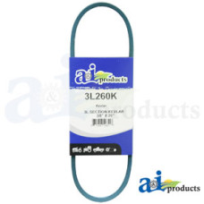 Image of Murray 0-1000 Tiller Kevlar Blue V-Belt (3/8" X 26" )