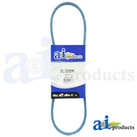 Kevlar Blue V-Belt (3/8" X 32" ) (Belt, Generator) fits John Deere 110H Riding Mower