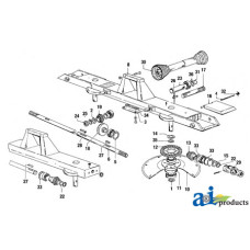 Image of Zweegers FANEX 500 Hay Tedder Universal Joint Assembly