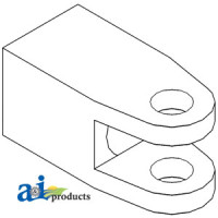 Farmall | International 1468 Tractor Yoke, Front (3.980" long)