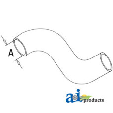 Image of Farmall | International 686 Tractor Radiator Hose, Upper (W/ D310 DSL ENG.)