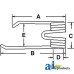 Lely LOTUS 460 Hay Tedder Tedder Tooth (RH)