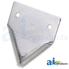 Image of Ford | New Holland 970 Cutting Platform Chrome 11ga Top Serrated, Riveted (7/1980- 7/1983)