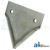 Gleaner E Combine Section, Chrome 14ga Top Serrated