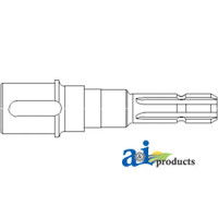 Deutz (Allis) D6806 Tractor Shaft, PTO