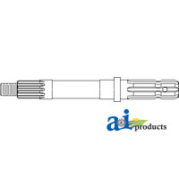 Fiat | Hesston 640 Tractor Shaft, PTO Outer