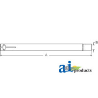 Oliver 1270 Tractor Tie Rod Tube