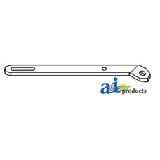 Image of Ferguson TO30 Tractor Drawbar Stay Arm, Lower (RED)