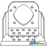 Ferguson TO30 Tractor Rear Drawbar Hanger